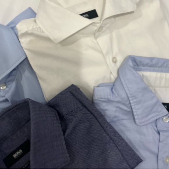BUNDLE of 6 (six) Hugo Boss slim fit shirts - Picture 8 of 9
